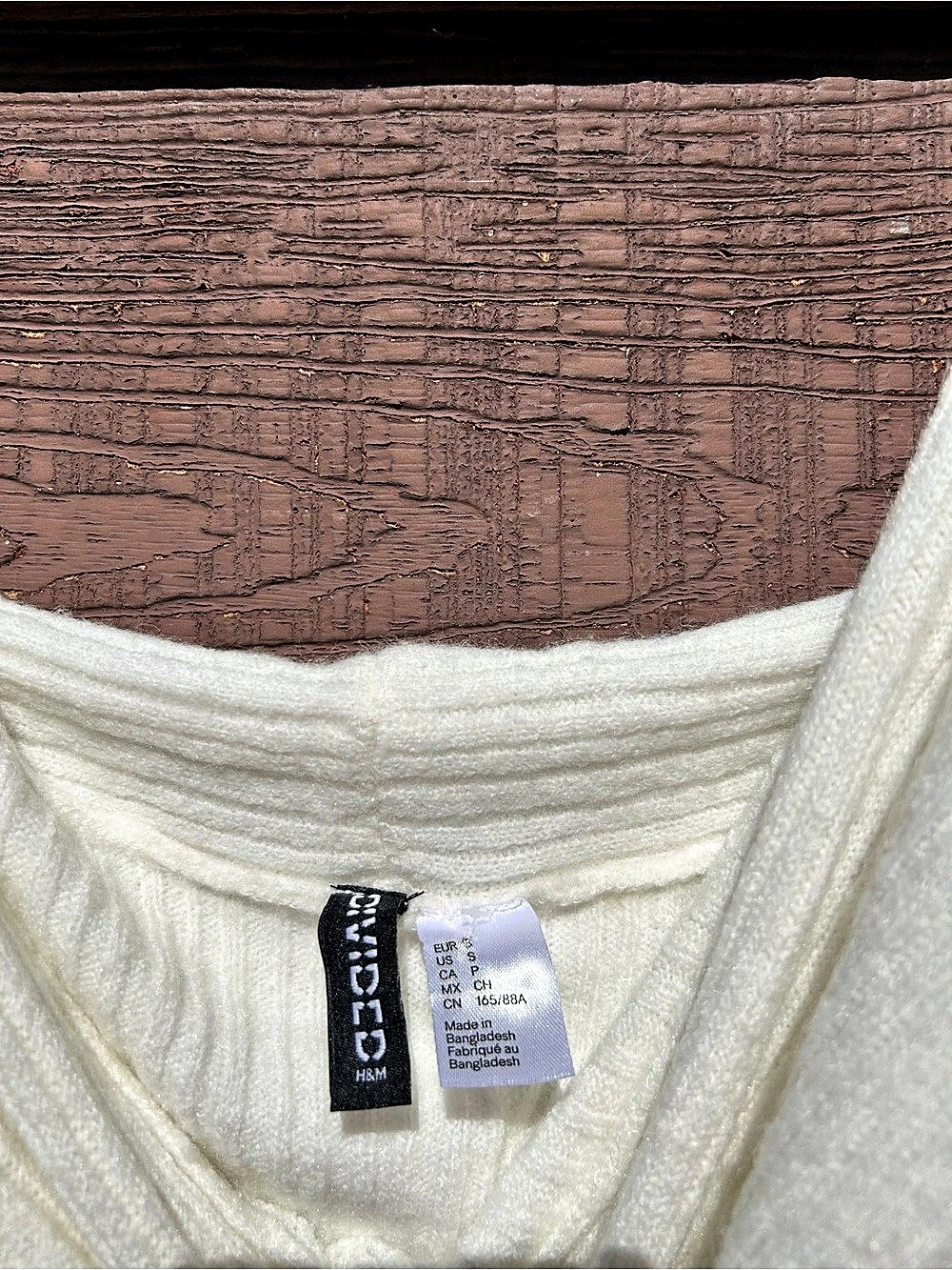 H&M Divided Off-the-Shoulder Rib-Knit Sweater - Picture 3 of 5